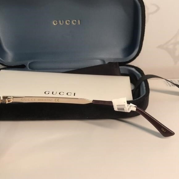 New Authentic Gucci Black Sunglasses with Green Lenses GG0829SA 002 - Picture 9 of 11